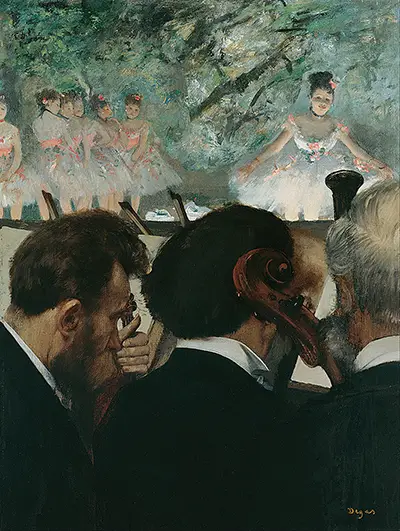 Orchestra Musicians Edgar Degas